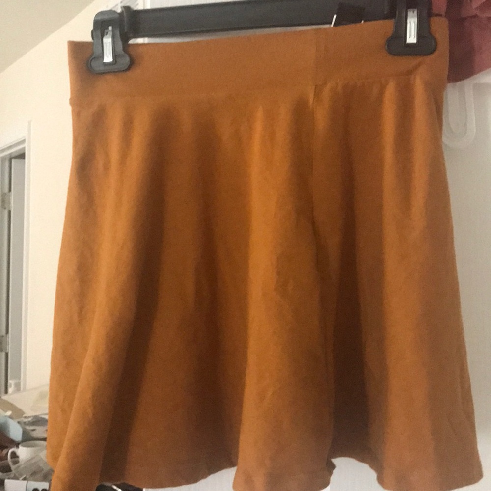 Mustard color skirt size small